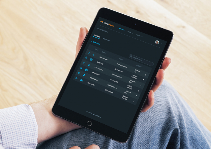 Deep Alpha Advisory Solution screenshot 1