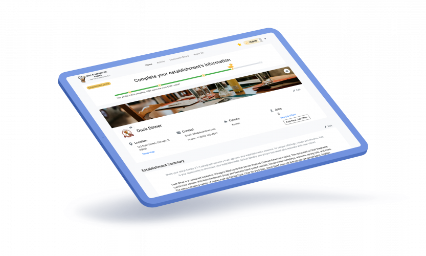 Chef & Bartender Finder screenshot 1