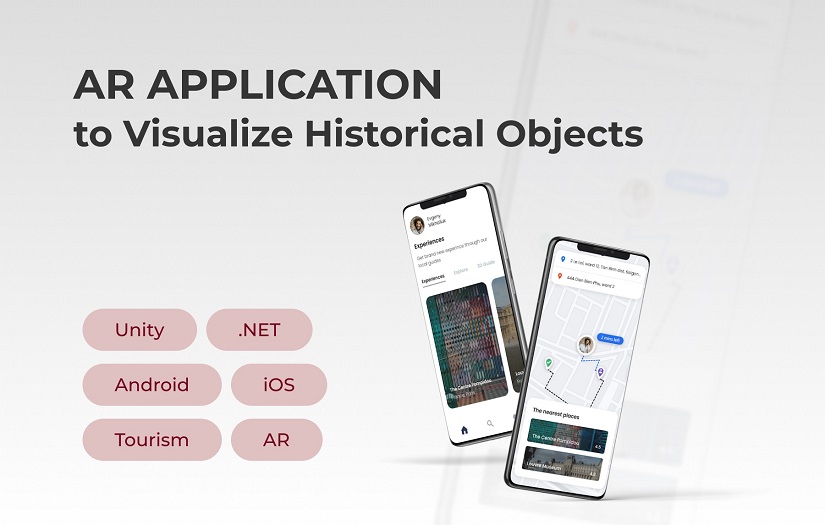 AR Mobile Application to Visualize Historical Objects screenshot 1