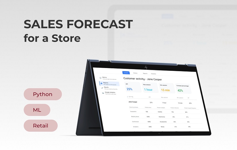 Sales Forecast for a Store screenshot 1
