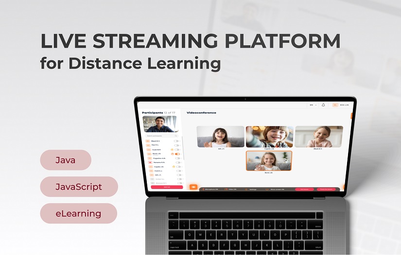 Live Streaming Platform for Distance Learning screenshot 1