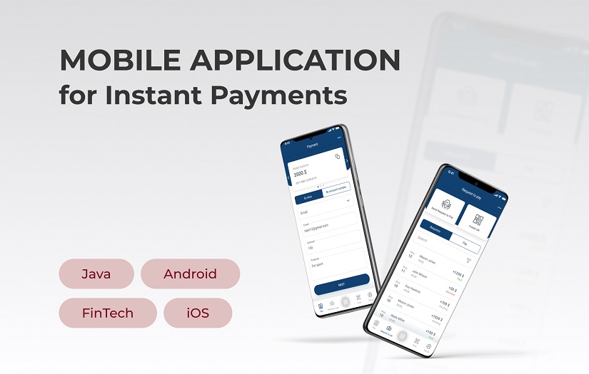 Native iOS and Android Applications for Payments screenshot 1