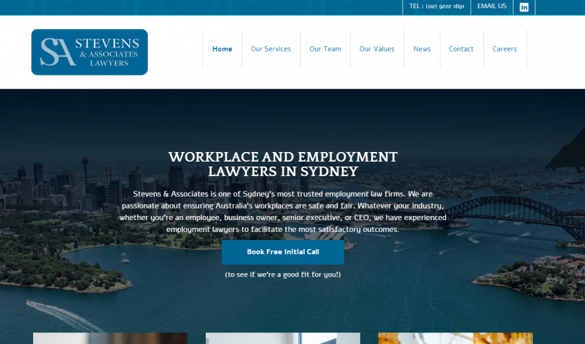 Stevens & Associates Law Firm screenshot 2