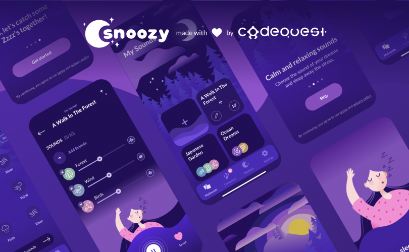 Snoozy: AI-Powered Meditation screenshot 1