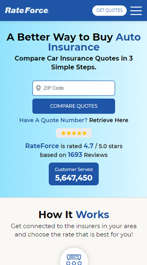 RateForce | Insurance CRM Solution screenshot 2