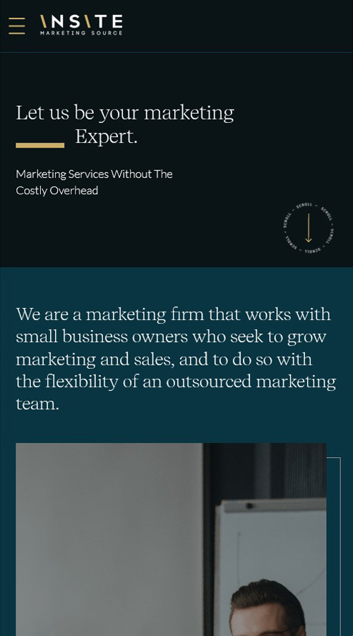 Insite Marketing | Website Design & Development screenshot 1