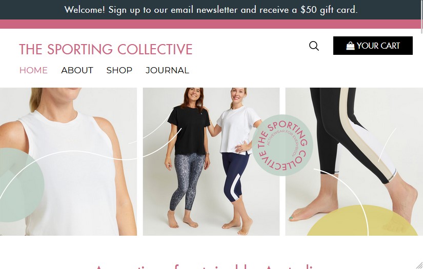 The Sporting Collective | Website Design & Development screenshot 1