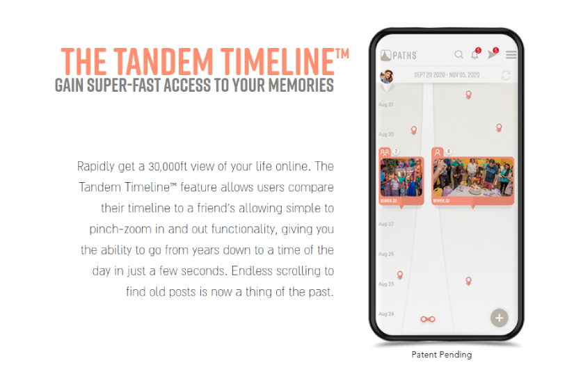 Paths: Friends Memories Life screenshot 1