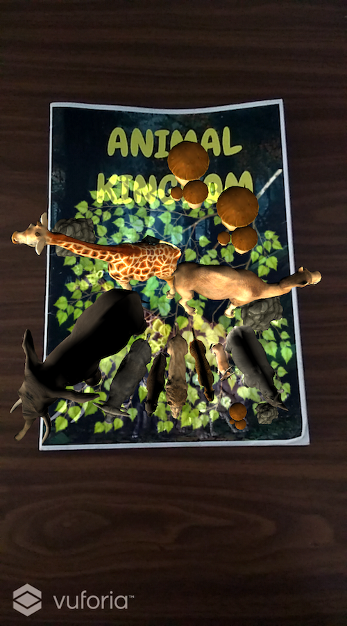 Animal Kingdom Book with Augmented Reality Technology screenshot 1