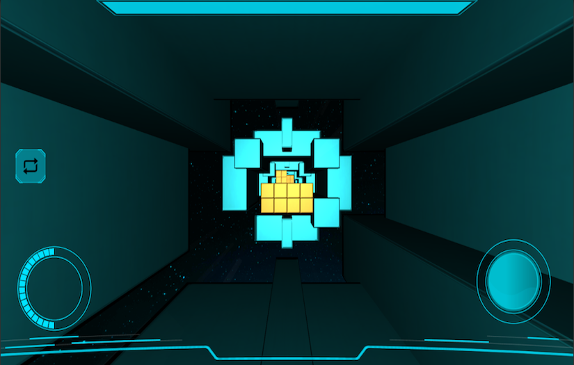 Space X – Infinite running Tunnel Space Game screenshot 1