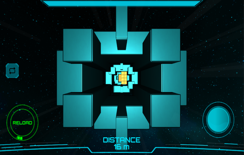 Space X – Infinite running Tunnel Space Game screenshot 2
