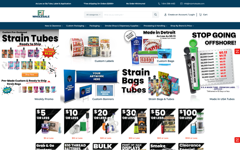 MJ Wholesale screenshot 1