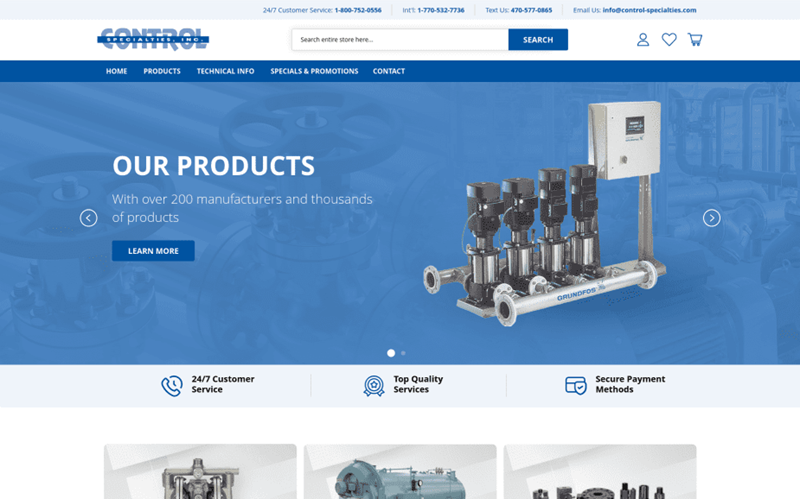 Control Specialties screenshot 1