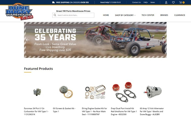 Dune Buggy Warehouse screenshot 1