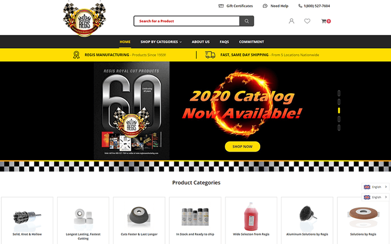 Regis Manufacturing screenshot 1