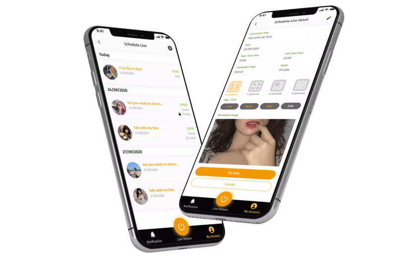 The Next-gen Live Streaming Mobile App  screenshot 1