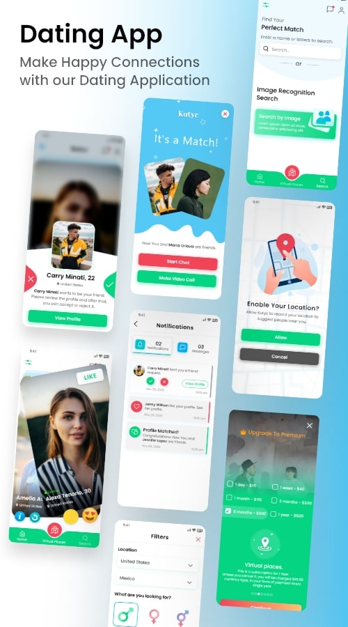 Kutyc: Connecting and Dating screenshot 1