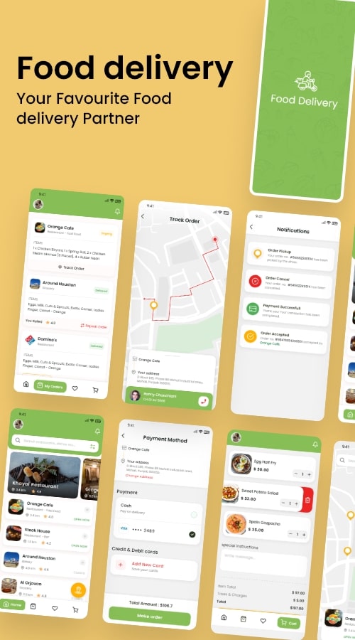 Food Ordering and Delivery Platform screenshot 1