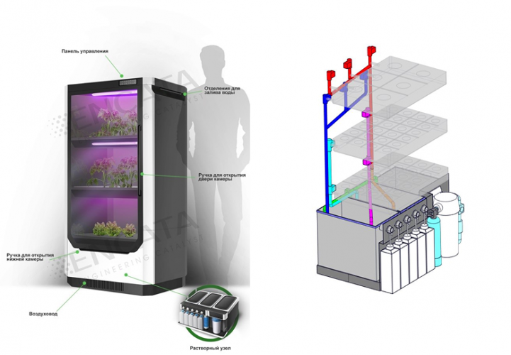 IoT plant growing system screenshot 2