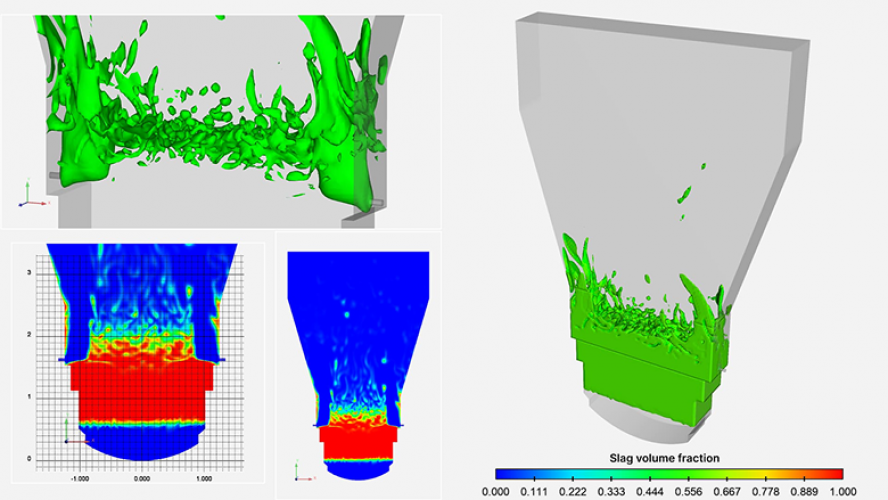CFD & FEA for a Copper Smelter Furnace screenshot 1