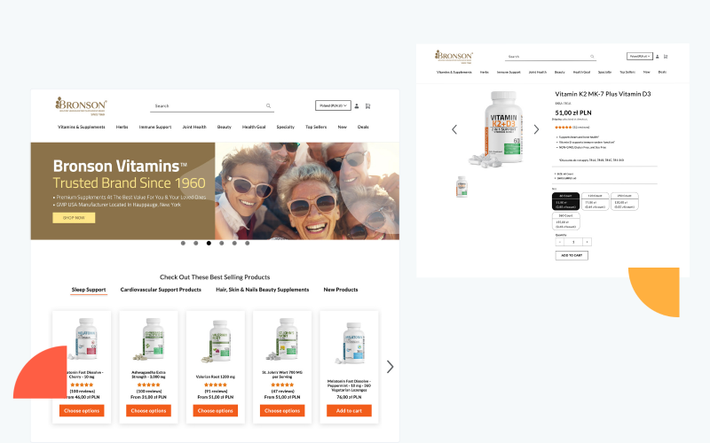 Bronson Labs: Migrating from Magento to Shopify for 90% Higher Efficiency screenshot 1