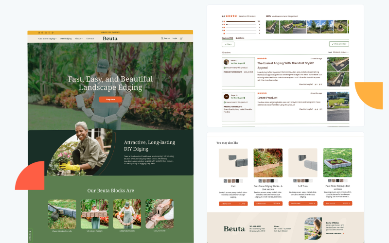 Beuta: Recreating Shopify-based E-Commerce for 22% Higher Avg. Order Value in 2 Months screenshot 1