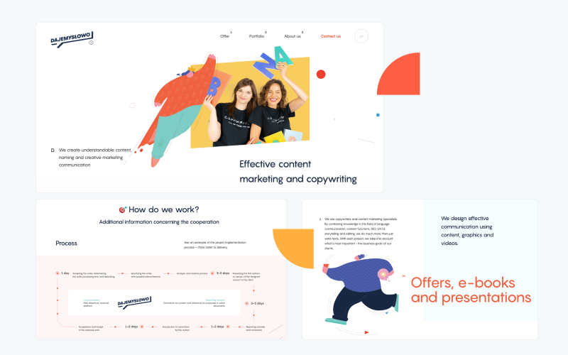Dajemy Słowo: Migrating the Website from WordPress to Jamstack for Top-notch Animations & Security screenshot 1