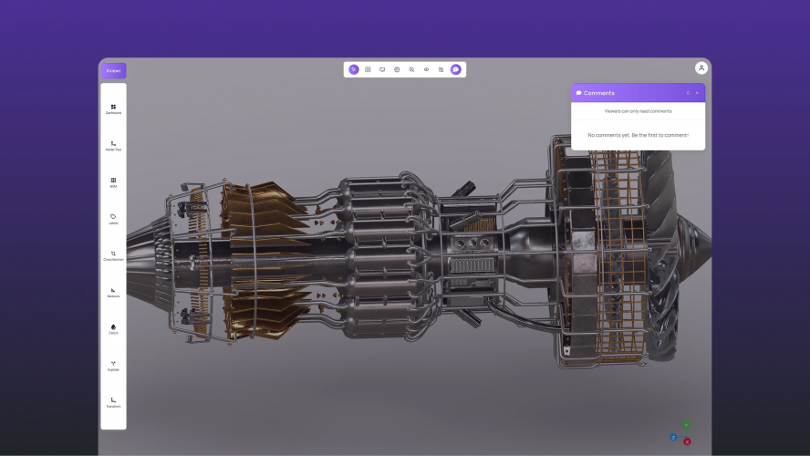 Transforming Engineering Visualization: A Browser-Based 3D Viewer for Modern Workflows screenshot 1