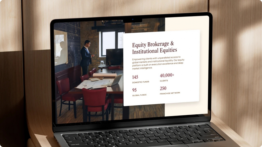 Crafting a Digital Experience for Modern Wealth Stewardship screenshot 1