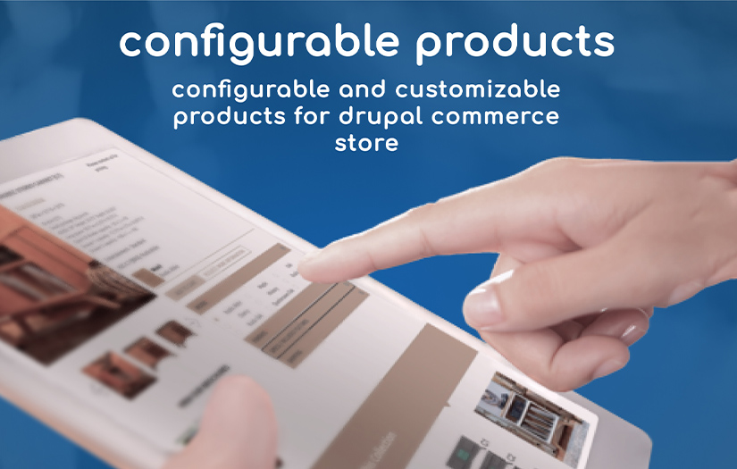 Configurable and Customizable Products for Drupal Commerce Store screenshot 1