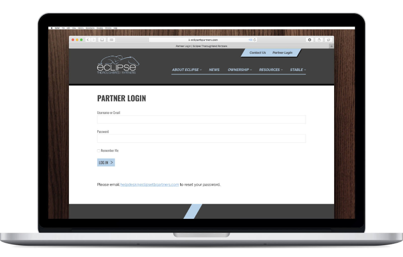 Web Design - Eclipse Thoroughbred Partners screenshot 3