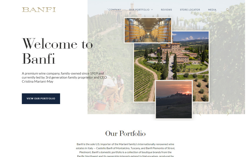 Banfi Wines screenshot 1