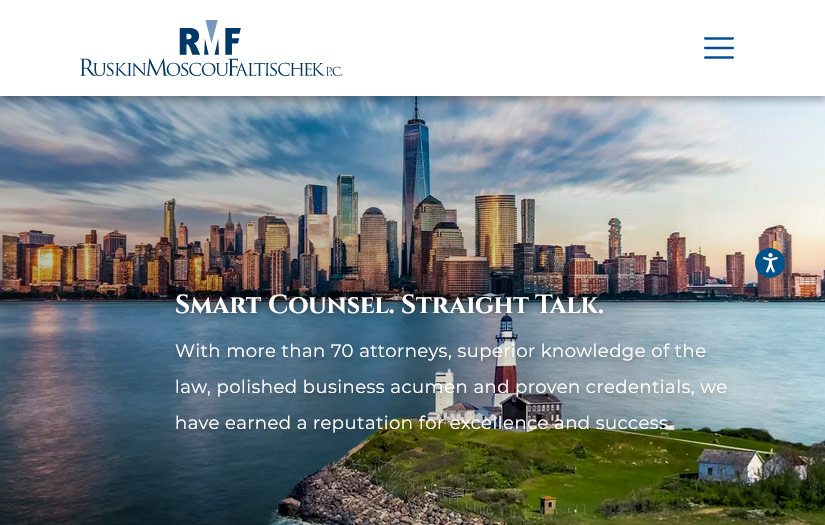 Ruskin Moscou Faltischek, P.C. screenshot 1