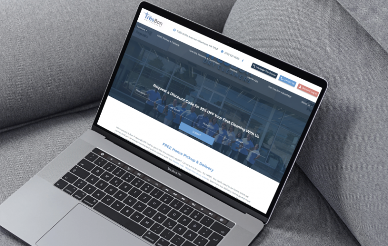 TresBon Dry Cleaners screenshot 1