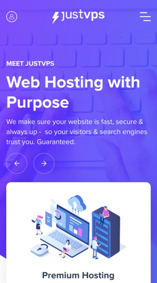 Just VPS screenshot 1