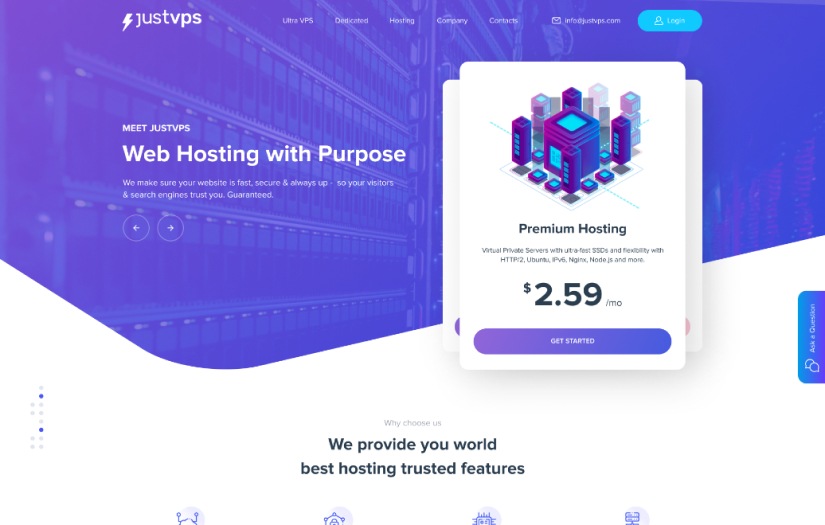 Just VPS screenshot 2