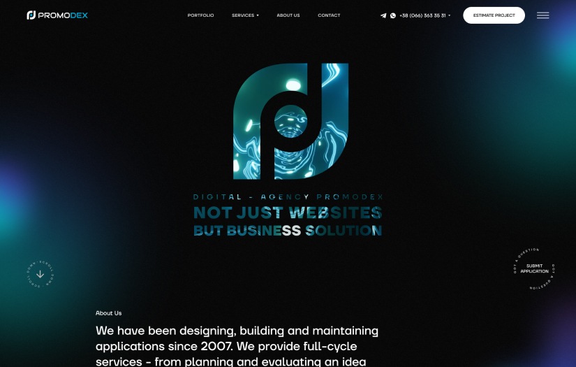 Promodex agency screenshot 1