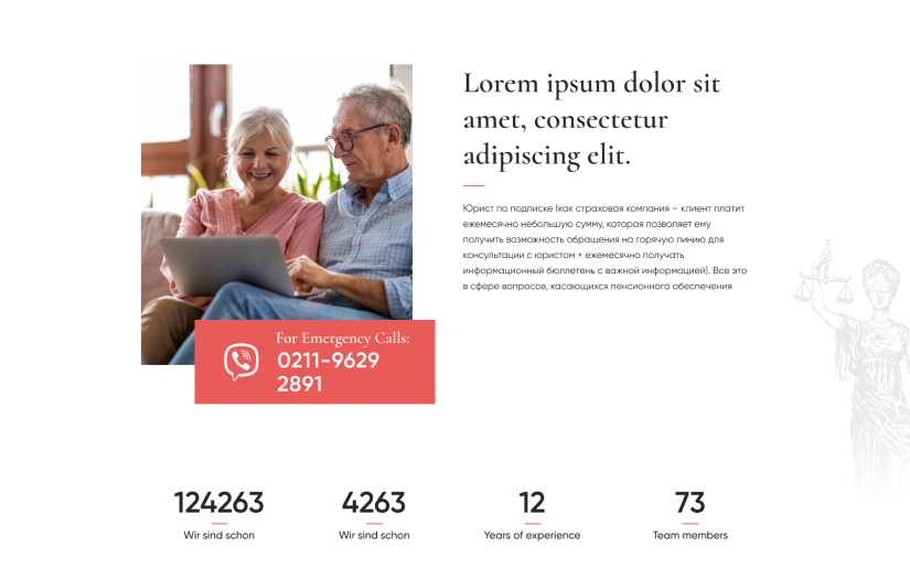 Rechtsberatung screenshot 2