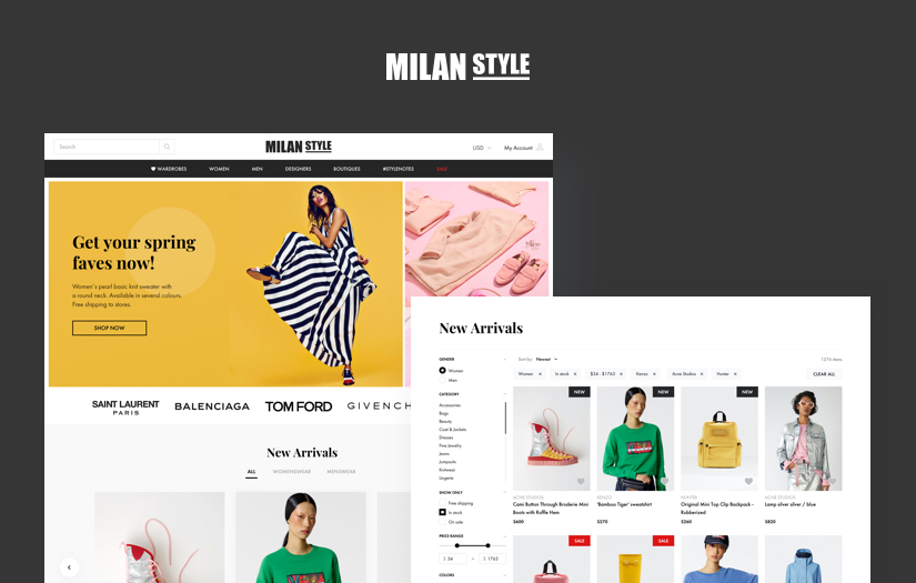MilanStyle screenshot 1