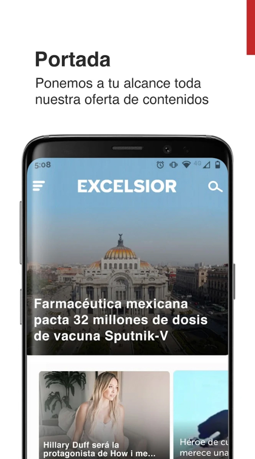 App Excélsior screenshot 1