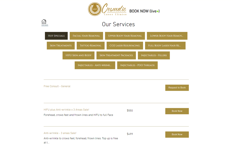 LLC Cosmetic screenshot 2