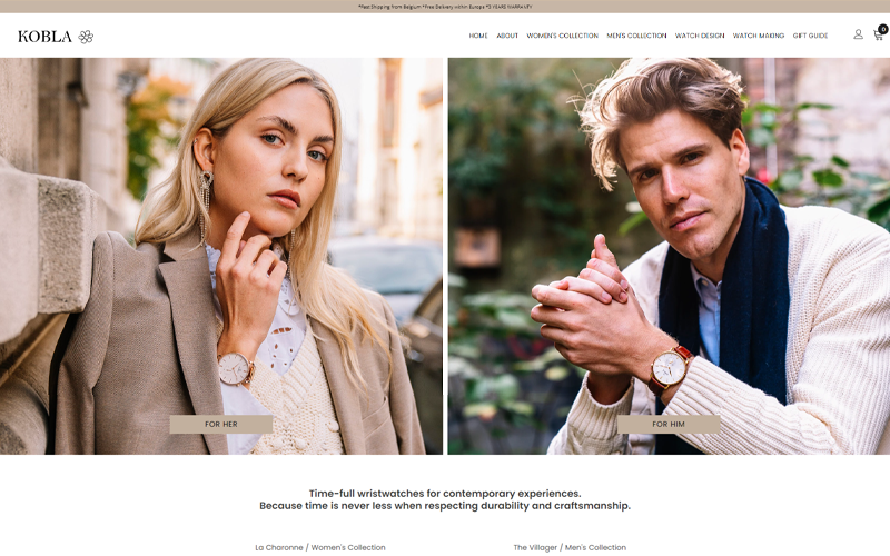 KOBLA - Sustainable Watches and Bracelets screenshot 5