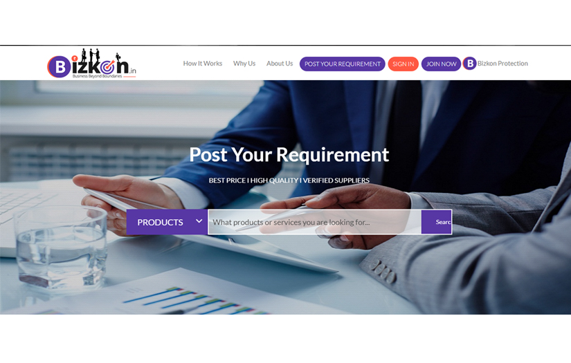 Bizkon - B2B E-commerce marketplace screenshot 1
