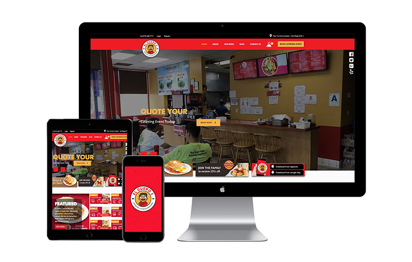Food Ordering App for Android and iOS screenshot 1