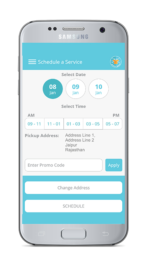 Wissh Wash Laundry App screenshot 2