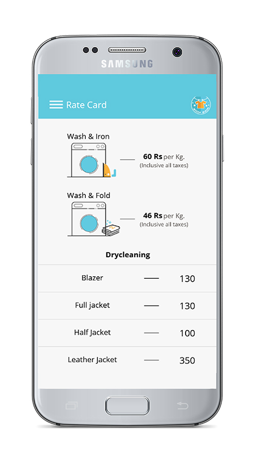 Wissh Wash Laundry App screenshot 1