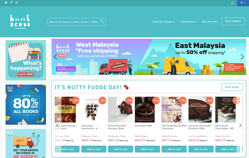 BookXcess Online screenshot 1