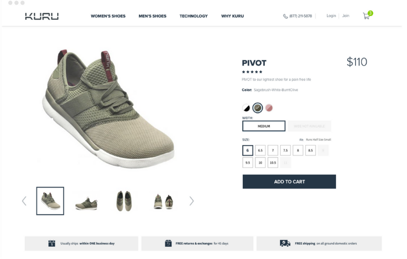 Kuru Footwear screenshot 1