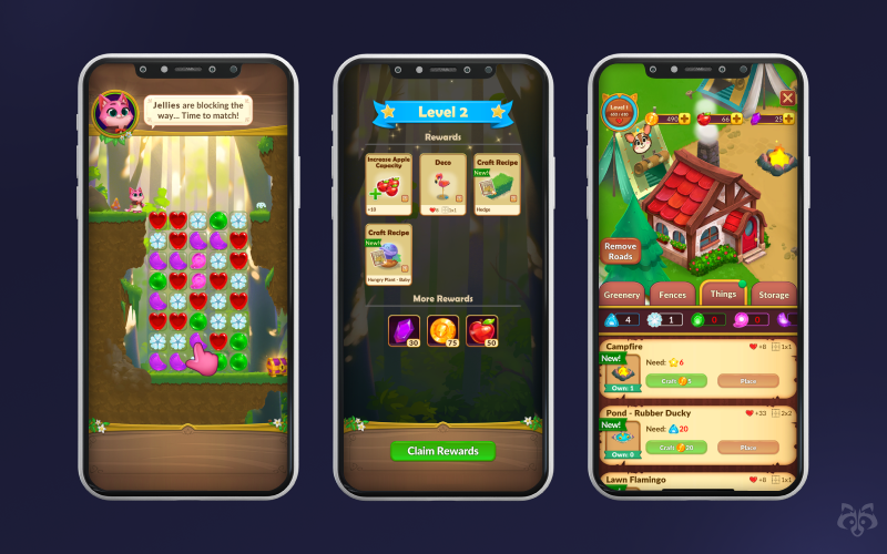 SquidGames Match3 screenshot 5