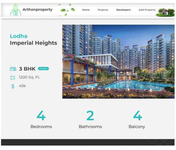 Arthonproperty screenshot 1